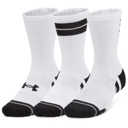Набір шкарпеток Under Armour Perf Tech Nov 3pk Crew білий WHT
