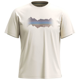 Футболка Smartwool Mountain Horizon Short Sleeve Graphic T бежевий almond