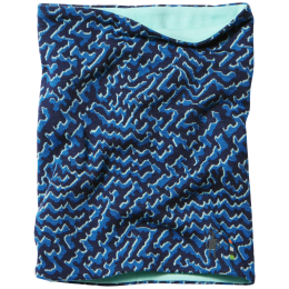Багатофункціональний шарф Smartwool Thermal Merino Reversible Neck Gaiter синій PACIFIC BLUE RETRO LINE