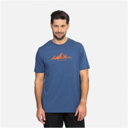 Чоловіча функціональна футболка Viking Lenta темно-синій navy