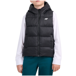 Дитяча жилетка 4F Vest Jacket M366 Deep Black чорний Deep Black