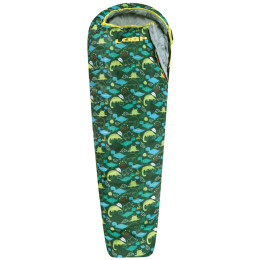 Дитячий спальний мішок Loap Base Dinos зелений