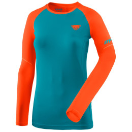 Жіноча футболка Dynafit Alpine Pro W L/S Tee синій/помаранчевий lowa