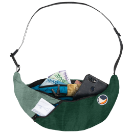 Поясна сумка Ticket to the moon Upcycled Sling Bag зелений/світло-зелений Dark Green / Jade Green