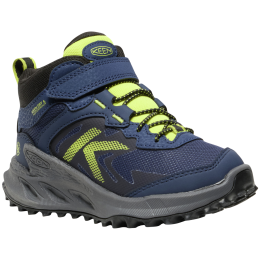 Дитяче взуття Keen Zionic Mid Wp Children синій naval academy/evening primrose