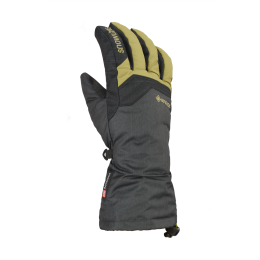 Дитячі лижні рукавички SnowLife JR Lucky GTX Glove чорний/зелений black/khaki