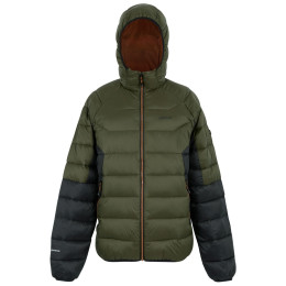 Чоловіча куртка Regatta Hooded Dalent зелений OliveNgt/Blk