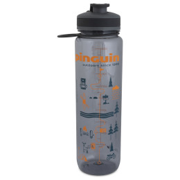 Пляшка Pinguin Tritan Sport 1l сірий