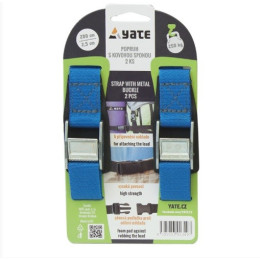 Ремінь Yate s kovovou sponou 2,5x200 синій