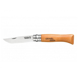 Складаний ніж Opinel N°08 Carbon Viroblock, blister природний
