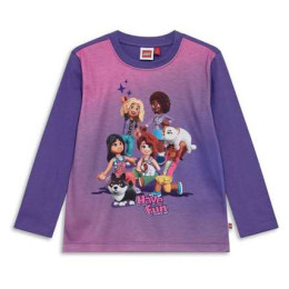 Дитяча футболка Lego Wear Lwtuna 602 Purple фіолетовий Purple