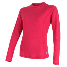 Жіноча футболка Sensor DF Merino wool dl.r. magenta
