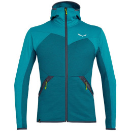 Pánská mikina Salewa Puez Melange PL M FZ HDY tmavě modrá malta/8200