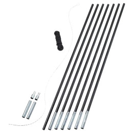 Сегменти Easy Camp Pole DIY Set 8,5 mm чорний Black