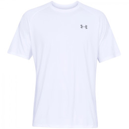 Чоловіча футболка Under Armour Tech SS Tee 2.0 білий White / / Overcast Gray