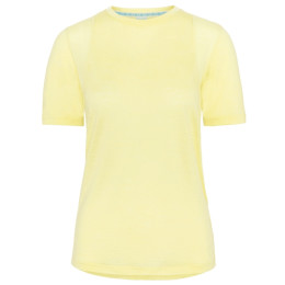 Жіноча функціональна футболка Kari Traa Embla Wool Tee жовтий Mellow Yellow