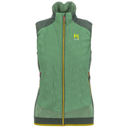 Жіноча жилетка Karpos Alagna Plus Evo W Vest зелений Frosty S./Jungle Green
