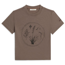 Жіноча футболка Icebreaker Merino 150 Tech Lite SS Crop Tee Seed Story