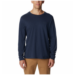 Чоловіча футболка Columbia CSC Basic Logo™ LS Sleeve темно-синій