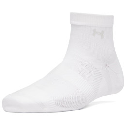 Жіночі шкарпетки Under Armour UA Women's Vanish 3pk Qtr білий White / White / Halo Gray