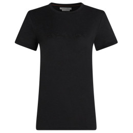 Жіноча функціональна футболка Icebreaker Women M 150 Tech Lite SS Tee IBStitchlin чорний Black