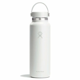 Термос Hydro Flask 40 Oz Wide Flex Cap білий White