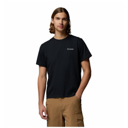 Чоловіча футболка Columbia CSC™ Logo Back Tee чорний Black, Boxy Brand