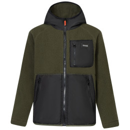 Дитяча толстовка Regatta Munro Hybrid Jacket DarkKhak/Blk темно-зелений DarkKhak/Blk