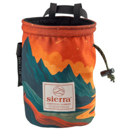 Мішечок для магнезії SIERRA Climbing Element Series помаранчевий/синій
