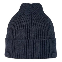Шапка Buff MERINO ACTIVE BEANIE синій SOLID NIGHT BLUE