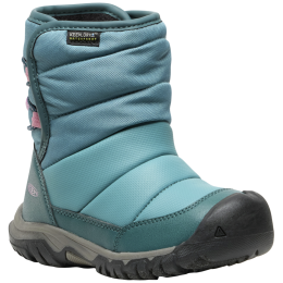 Дитячі зимові черевики Keen Puffrider Wp Children блакитний brittany blue/cashmere rose