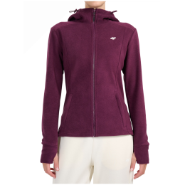 Жіноча толстовка 4F Fleece F478 бордовий Burgundy