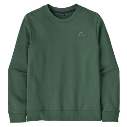 Чоловіча толстовка Patagonia M's Fitz Roy Massif Daily Crew зелений Canopy Green
