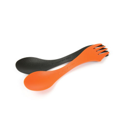 Sada příboru Light My Fire Spork Original BIO 2-pack černá/oranžová rustyorange/slatyblack