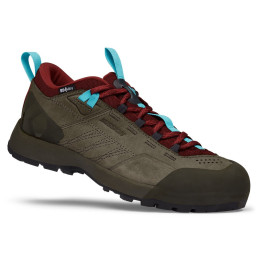 Жіночі туристичні черевики Black Diamond Mission LTHR LW WP W зелений/червоний