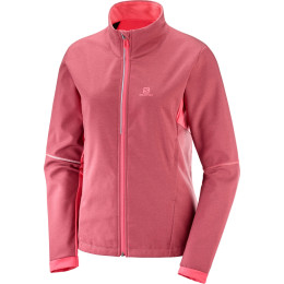 Dámská mikina Salomon Agile Softshell Jkt růžová Calypso Coral