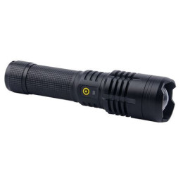 Акумуляторний ліхтарик Solight 1400lm Powerbank чорний