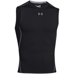 Pánské funkční tílko Under Armour Hg Armour Sl černá Black / Steel