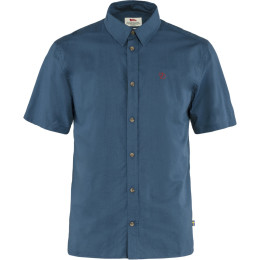 Чоловіча сорочка Fjällräven Övik Lite Shirt SS M синій