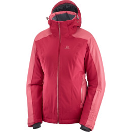 Жіноча куртка Salomon Brilliant Jkt W рожевий Rio Red/Garnet Rose