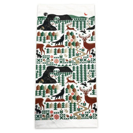 Багатофункціональний шарф České parky Wolfie білий