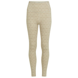 Жіноча функціональна нижня білизна Icebreaker Women M 260 Tech Vrtx H R Leg AlpGeo бежевий/білий Undyed/Cumin/J
