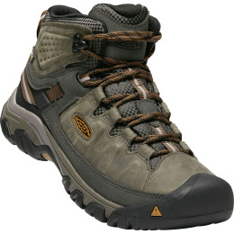 Pánské boty Keen Targhee III MID WP M zelená BLACK OLIVE/GOLDEN BROWN