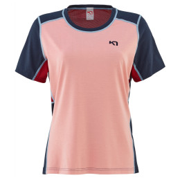 Жіноча футболка Kari Traa Sanne Hiking Tee рожевий/синій