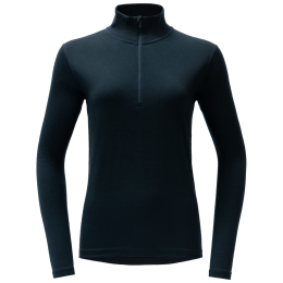 Жіноча функціональна футболка Devold Breeze Plus Merino 200 Zip Neck Wmn