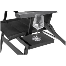 Відкидний столик Brunner Side Table чорний/сірий