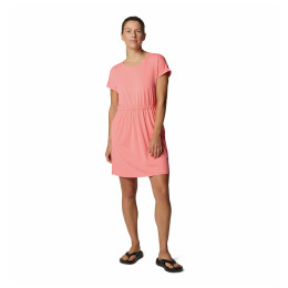 Жіноча сукня Columbia Chill River™ Short sleeve Dress рожевий Alpenglow