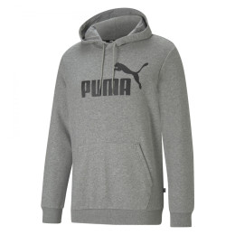 Чоловіча толстовка Puma ESS Big Logo Hoodie TR сірий