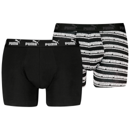 Чоловічі боксери Puma Elements Striped Boxers 2P