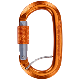 Карабін Climbing Technology Obx BGL помаранчевий/сірий Titanium/Orange/Titanium